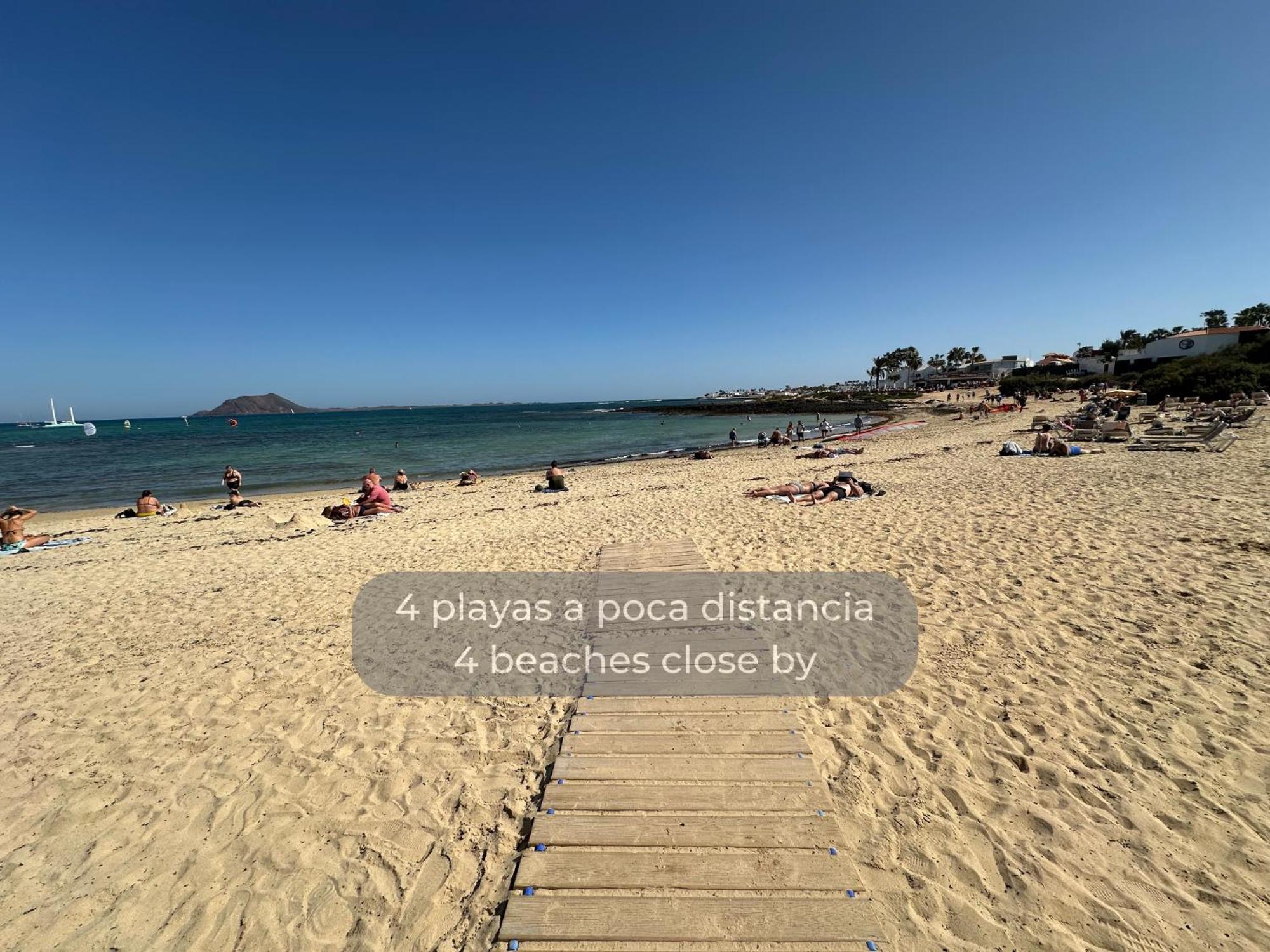Canelita Con Piscina, Soleada Terraza Amplia Wifi Y Parking Corralejo Exteriör bild
